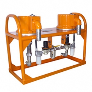 雙液氣動注漿泵